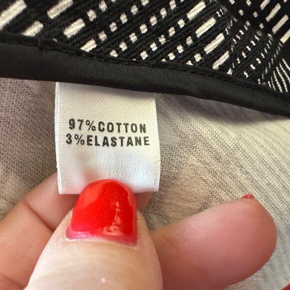 St. John SoCa 3/4 Sleeve Printed Swing Coat Womens Size P Old Money Rich Auntie - Picture 8 of 10